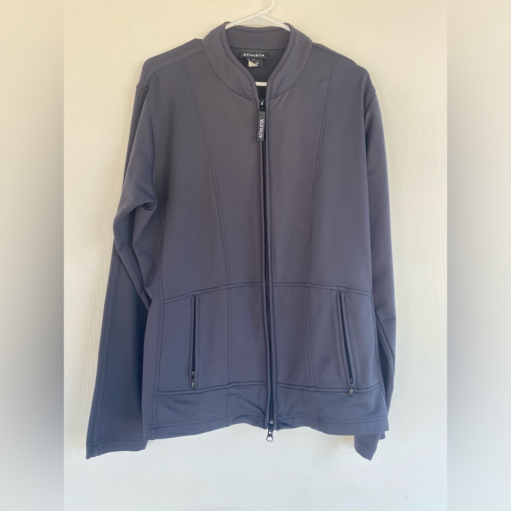 Athleta Agenda Jacket Women’s Full Zip Black Size XL